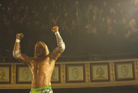 Mickey Rourke as Randy "The Ram" Robinson in The Wrestler.